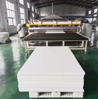 Бял ухму полиетилен пластмасов лист